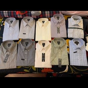 Lot of 10 NWT Dress Shirts